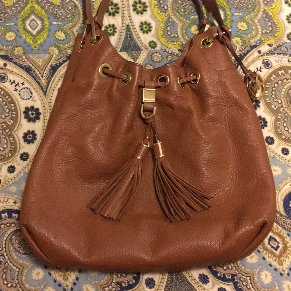 Michael Kors cognac handbag - excellent condition